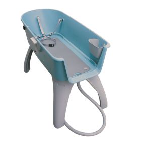 Booster Bath Elevated Dog Bath and Grooming Center Extra Large Teal 50" x 21.25" x 15" Booster Bath Elevated Dog Bath and Grooming Center Extra Large Teal 50" x 21.25" x 15"